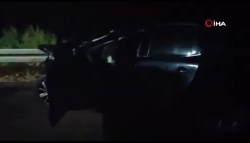 Bursa'da otoyolda feci kaza: 1 ölü 1 ağır yaralı!