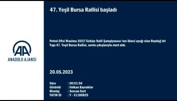 47. Yeşil Bursa Rallisi yarın finiş podyumunda son bulacak