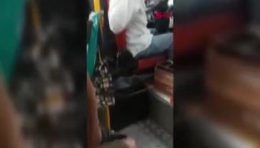 İstanbul'da bebek arabası yüzünden minibüse almadı!
