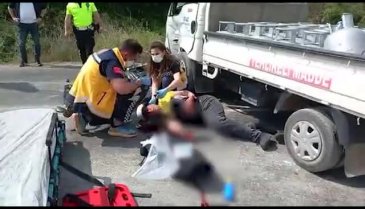 Bursa Orhangazi'de trafik kazası: 1 ağır yaralı