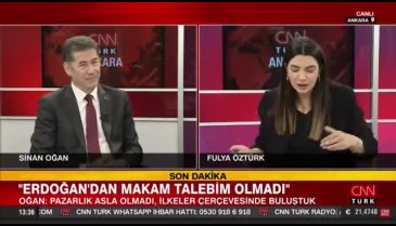 Sinan Oğan'ın el hareketi gündem oldu