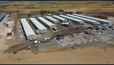 Gaziantep İslahiye'deki Osmangazi Evleri'nde yüzler gülüyor