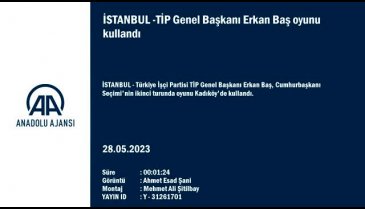 Erkan Baş oyunu kullandı