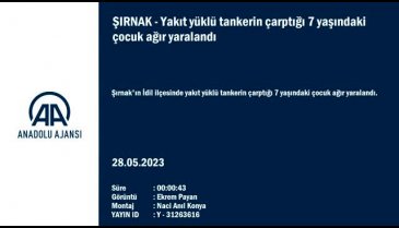 Şırnak'ta yakıt yüklü tanker 7 yaşındaki çocuğa çarptı!