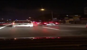 Bursa'da Erdoğan kutlamaları trafiği durma noktasına getirdi!