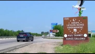 TOGG, Avrupa Leylek Köyü Eskikarağaç'ta heyecanla karşılandı