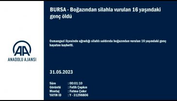 Bursa'da boğazından vurarak öldürmüştü! Şüpheli yakalandı
