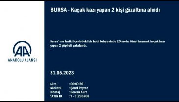 Bursa'da kaçak kazı operasyonunda tutuklu sayısı yükseldi