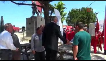 Bursa Karacabey'de Ulubatlı Hasan anıldı