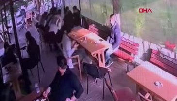 Bursa'da 17 yaşındaki gencin vurulma anı saniye saniye kamerada