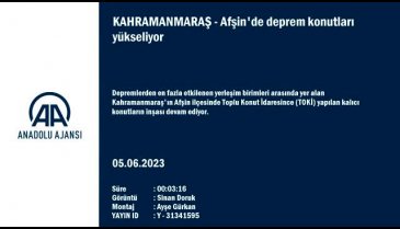 Kahramanmaraş'ta deprem konutlarının inşası devam ediyor