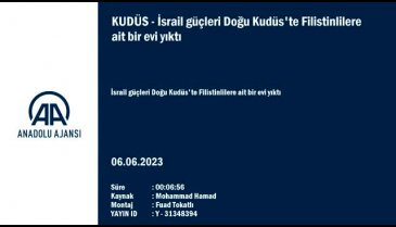 İsrail saldırıları devam ediyor! Doğu Kudüs'te bir ev yıkıldı