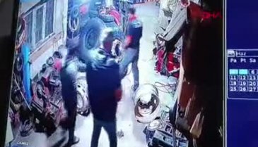 Kayseri'de kamyon lastiği hava basarken patladı! 1 yaralı