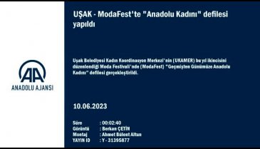 ModaFest'te "Anadolu Kadını" defilesi yapıldı