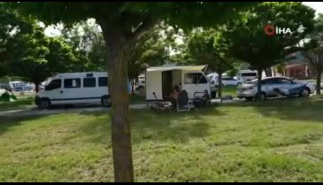 Karavan tutkunları Bursa'da buluştu