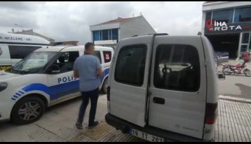 Çorum'da park halindeki araca kurşun isabet etti