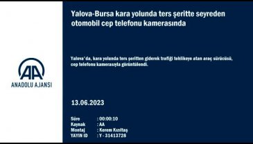 Yalova-Bursa&nbsp;kara yolunda tehlikeli anlar