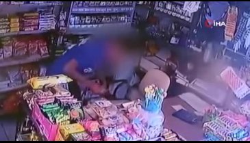 Manisa'da market hırsızı jandarma devriyesinden kaçamadı