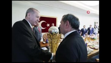 Erdoğan, Galatasaray'ı kabul etti