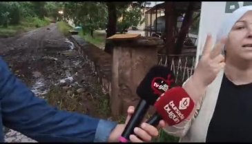 Sağanak yağış Orhangazi'de birçok bölgede afete dönüştü - 5