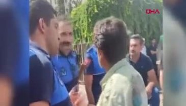 Şanlıurfa'da zabıta ile seyyar satıcılar arasında arbede çıktı!
