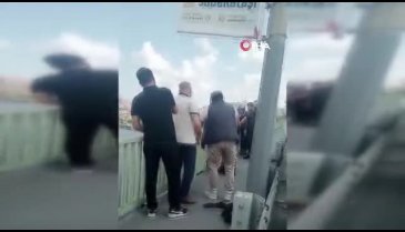 Genç intihar etmekten vazgeçtikten sonra Nuri Alço'ya sarıldı