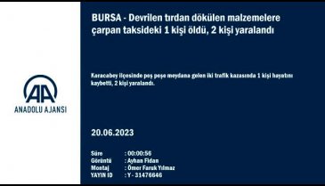 Bursa yolunda feci kaza! Ölü ve yaralılar var