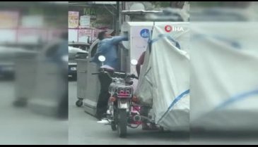 Yardım kutusuna çocuk soktular