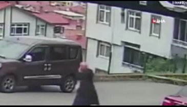 Dehşet anları kamerada: Cam silerken 5. kattan böyle düştü