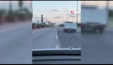 Konya'da ticari taksi takla attı: 1 ölü