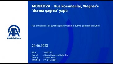 Rus komutanlardan Wagner'e "durma çağrısı"