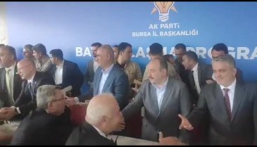 AK Parti Bursa bayramlaşma programında bir araya geldi