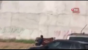 Bursa'da kurbanlık boğa ortalığı birbirine kattı