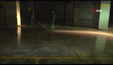 Bursa'da kurban kesim yerlerinde aralıksız temizlik