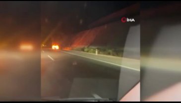 Bursa'da seyir halindeki otomobil alev topuna döndü