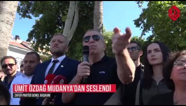 Özdağ, sığınmacı sorununa dikkat çekmek için Mudanya'da