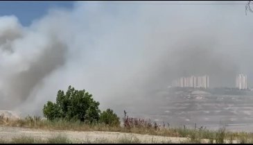 Bursa Hamitler Kent Çöplüğünde yangın!&nbsp;