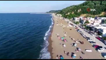 Bursa'da Karacabey sahilleri bayram tatilinde 100 bin kişiyi ağırladı
