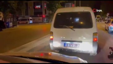 Bursa'da polisten kaçan sürücü gözaltına alındı