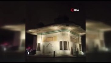 İstanbul'da Topkapı Sarayı'ndaki tarihi restoranda yangın