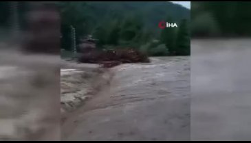 Samsun'da engelli kadın selde kayboldu!