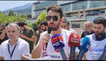 HEKİMSEN'den Bursa'da basın açıklaması&nbsp;