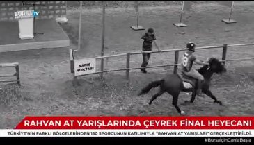Bursa Büyükşehir Belediyesi Rahvan at yarışları ile ata sporlarını yaşatıyor