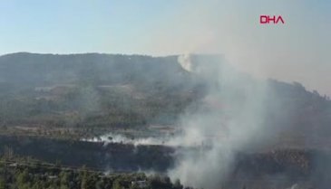 Hatay, Mersin ve Çanakkale'de orman yangıları devam ediyor -3