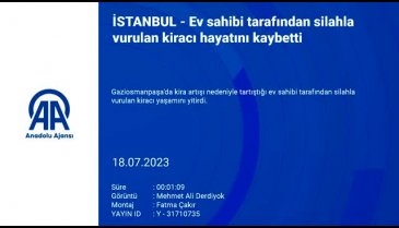 İstanbul'da ev sahibi zamda anlaşamadığı kiracısını çocuklarının gözü önünde öldürdü