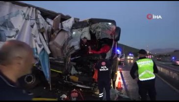Elazığ'da feci kaza! 1 ölü, 32 yaralı