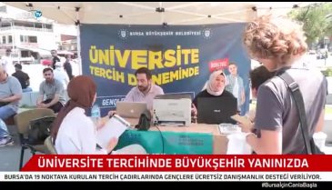 Bursa'da gençlere üniversite tercihinde Büyükşehirden destek