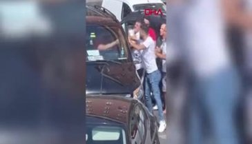 Metris Cezaevi önünde tartışma! Minibüs şoförü darp edildi