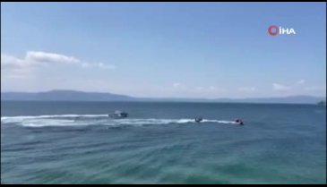Bursa'da sahil güvenlik ekiplerinden trolcülere operasyon
