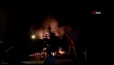 Ankara Elmadağ'da büyük patlama